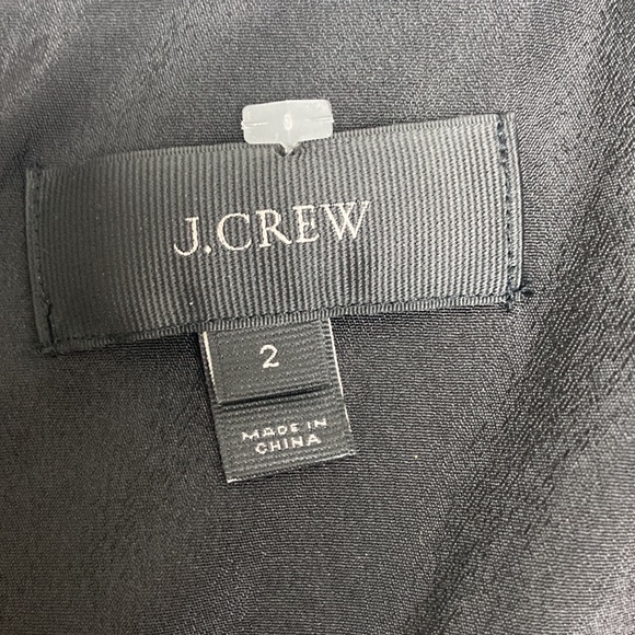 J.Crew little black dress size 2, beautiful stitching details - Picture 2 of 11